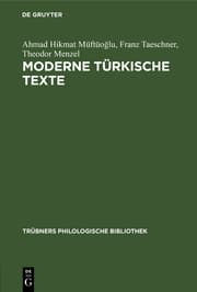 Cover von Moderne türkische Texte