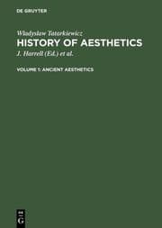 Cover von Ancient aesthetics