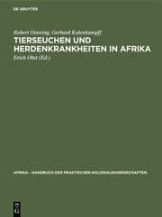 Cover von Tierseuchen und Herdenkrankheiten in Afrika