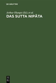 Cover von Das Sutta Nipâta