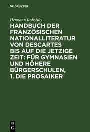 Cover von Die Prosaiker