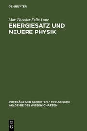 Cover von Energiesatz und neuere Physik