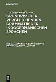 Cover von Allgemeines, Zusammensetzung (Komposita), Nominalstämme