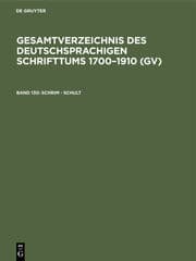 Cover von Schrim - Schult