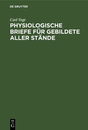 Cover von Physiologische Briefe für Gebildete aller Stände