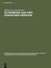 Cover von Elfenbeine aus dem samischen Heraion