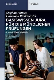 Cover von Basiswissen Jura für die mündlichen Prüfungen