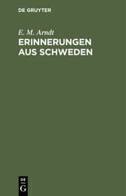 Cover von Erinnerungen aus Schweden