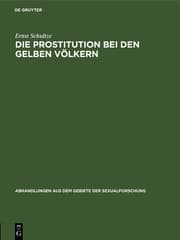 Cover von Die Prostitution bei den gelben Völkern