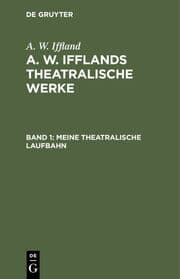 Cover von Meine theatralische Laufbahn