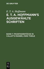 Cover von Phantasiestücke in Callot's Manier
