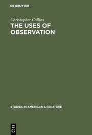 Cover von The uses of observation