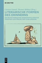 Cover von Literarische Formen des Erinnerns