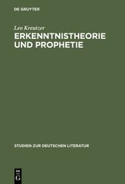 Cover von Erkenntnistheorie und Prophetie