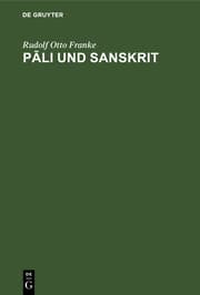 Cover von Pali und Sanskrit