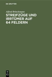 Cover von Streifzüge und Irrtümer auf 64 Feldern