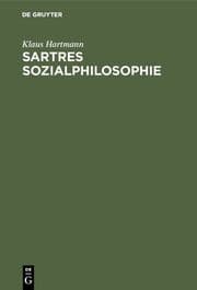 Cover von Sartres Sozialphilosophie