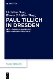 Cover von Paul Tillich in Dresden