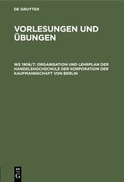 Cover von Korporation d.Kaufmannschaft von Berlin