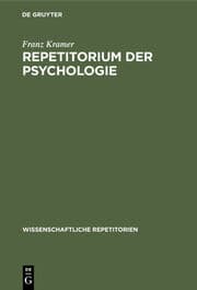 Cover von Repetitorium der Psychologie