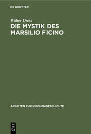 Cover von Die Mystik des Marsilio Ficino