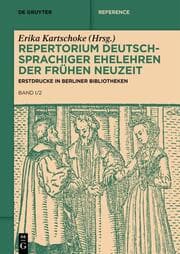 Cover von Erstdrucke in Berliner Bibliotheken