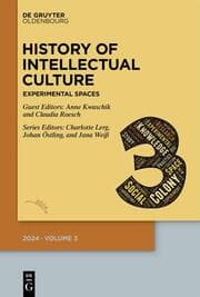 Cover von History of Intellectual Culture 3/2024
