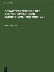 Cover von Gat - Gek