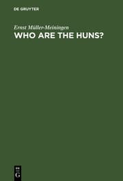 Cover von Who are the huns?