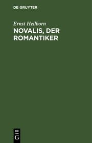 Cover von Novalis, der Romantiker