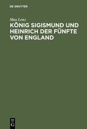 Cover von König Sigismund und Heinrich der Fünfte von England