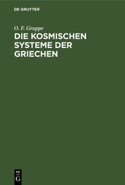 Cover von Die kosmischen Systeme der Griechen