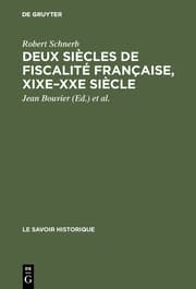Cover von Deux siècles de fiscalité française, XIXe-XXe siècle