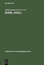 Cover von Karl Holl