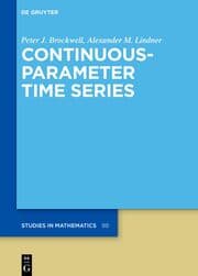 Cover von Continuous-Parameter Time Series