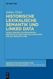 Cover von Historische lexikalische Semantik und Linked Data