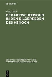 Cover von Der Menschensohn in den Bilderreden des Henoch