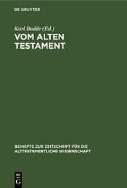 Cover von Vom Alten Testament