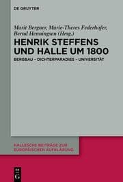 Cover von Henrik Steffens und Halle um 1800