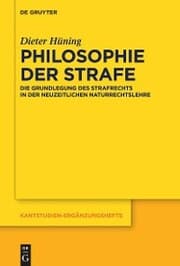 Cover von Philosophie der Strafe