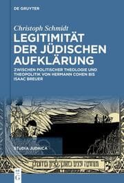 Cover von Legitimität der jüdischen Aufklärung