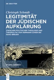Cover von Legitimität der jüdischen Aufklärung