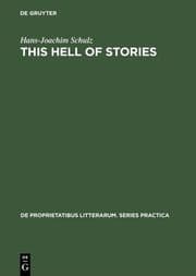 Cover von This hell of stories