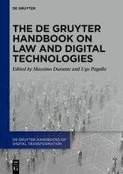 Cover von The De Gruyter Handbook on Law and Digital Technologies