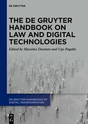 Cover von The De Gruyter Handbook on Law and Digital Technologies