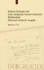 Cover von Mai 1752 Oktober 1752
