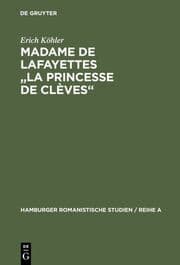 Cover von Madame de Lafayettes 'La Princesse de Clèves'