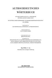 Cover von Band VIII, 1: S - Sn- 18.-20. Lieferung