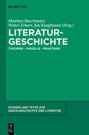 Cover von Literaturgeschichte