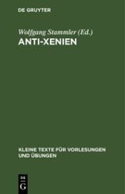 Cover von Anti-Xenien
